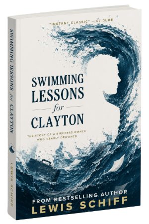 Swimming Lessons for Clayton book cover by Lewis Schiff